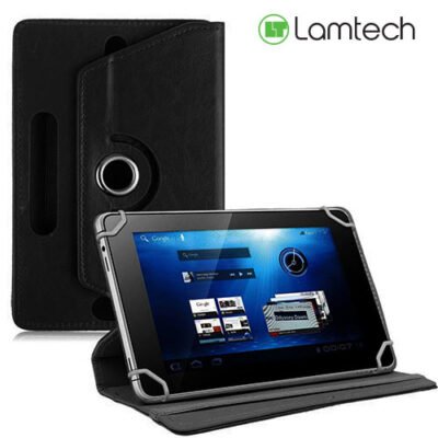 LAMTECH BLACK UNIVERSAL 10.1′-10.4′ TABLET CASE WITH 360 ROTATION