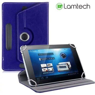 LAMTECH BLUE UNIVERSAL 10.1′-10.4′ TABLET CASE WITH 360 ROTATION
