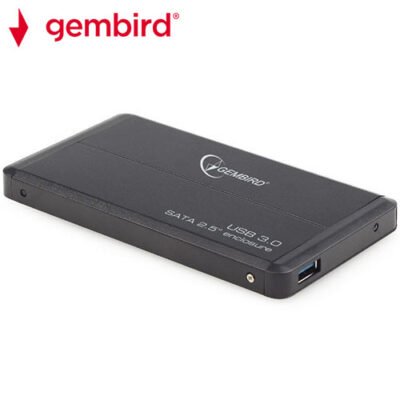 GEMBIRD USB 3.0 2.5” ENCLOSURE BLACK