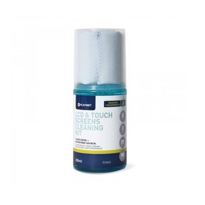 Platinet PCK03 LCD Κιτ gel υγρό καθαρισμού + πανάκι με μικροϊνες 200ml