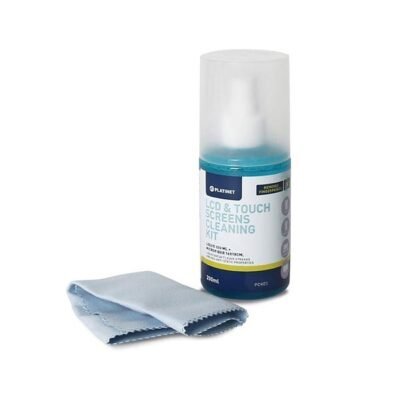 Platinet PCK03 LCD Κιτ gel υγρό καθαρισμού + πανάκι με μικροϊνες 200ml