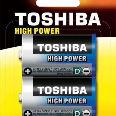 ΜΠΑΤΑΡΙΕΣ TOSHIBA ΑΛΚΑΛΙΚΕΣ TYPE D
