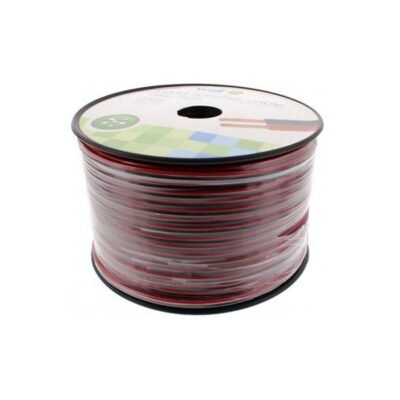 Καλώδιο Ηχείου Well 100m 2×1.00mm2 CCA Μαύρο/κόκκινο LSP-CCA1.00BR-100-WL