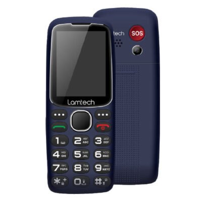 LAMTECH MOBILE PHONE 2.4′ GR DUAL SIM TINY L II BLUE