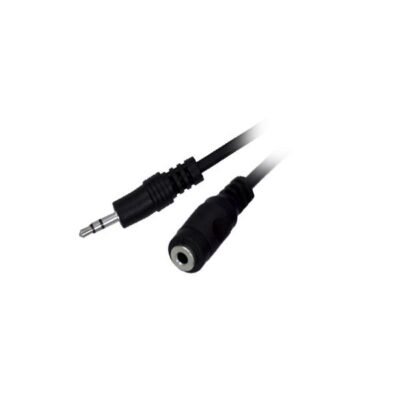 3M Stereo 3.5MM Plug To Jack Mf Nickle
