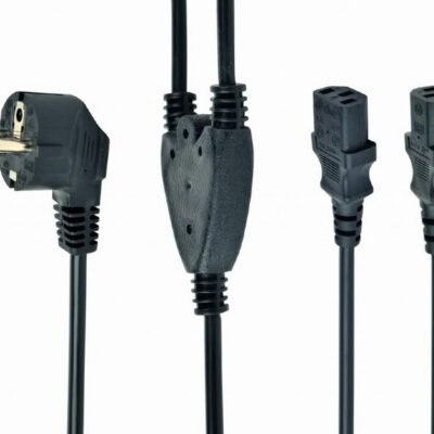 CABLEXPERT ΚΑΛΩΔΙΟ SPLITTER ΤΡΟΦΟΔΟΣΙΑΣ C13 VDE APPROVED 2m