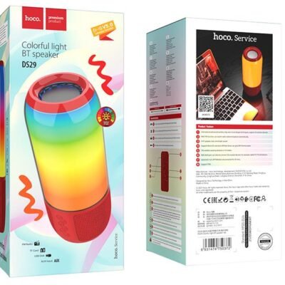 HOCO DS29 ΗΧΕΙΟ BLUETOOTH ΜΕ ΧΡΩΜΑΤΙΣΤΑ LED