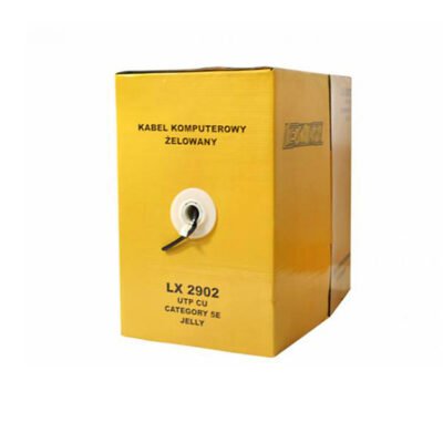 UTP CAT-5e 305m Χαλκός PVC+PE+GEL για εξωτερική χρήση LX2902