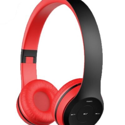 HAVIT HV-H2575BT Headphone With Bluetooth function, BLACK/RED