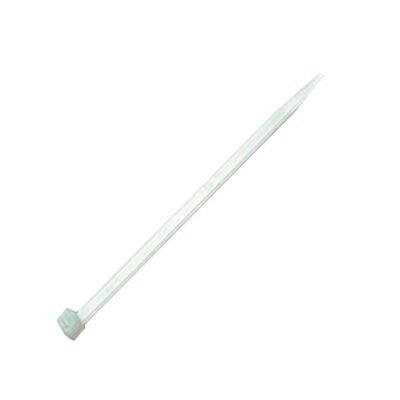 Δεματικά καλωδίων  Λευκά 3.6 x 200mm 100τεμ/Συσκ COM