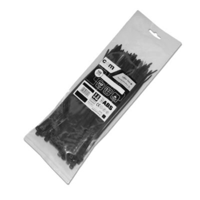 Δεματικά καλωδίων  Μαύρα 2.5 x 160mm 100τεμ/Συσκ COM