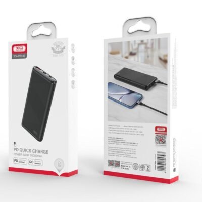 XO PR149 POWERBANK PD20W+QC18W 10000 mAh ΜΑΥΡΟ