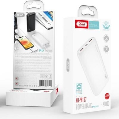 XO PR127 POWERBANK PD22.5W+QC20W 20000mAh ΛΕΥΚΟ