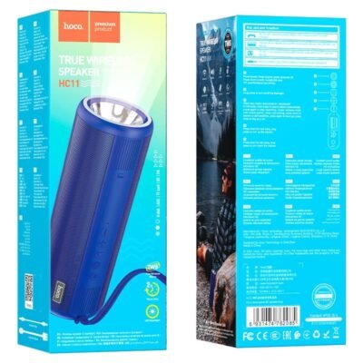 HOCO HC11 BORA SPORTS BLUETOOTH ΗΧΕΙΟ, ΦΑΚΟΣ, ΜΠΛΕ