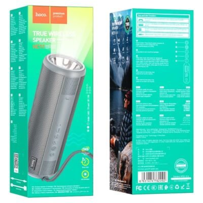 HOCO HC11 BORA SPORTS BLUETOOTH ΗΧΕΙΟ, ΦΑΚΟΣ, ΓΚΡΙ