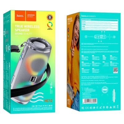 HOCO HC12 ΗΧΕΙΟ BLUETOOTH SPORTS, ΓΚΡΙ
