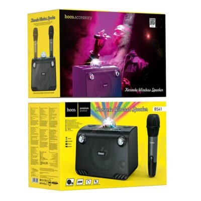 HOCO BS41 ΗΧΕΙΟ BLEUTOOTH PLUS KARAOKE ΜΕ ΑΣΥΡΜΑΤO ΜΙΚΡΟΦΩΝO