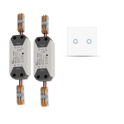 COOLSEER COL-BSW07W ΑΣΥΡΜΑΤΟΣ ΔΙΑΚΟΠΤΗΣ ΔΙΠΛΟΣ, RF433 SET ΜΕ BSW02W