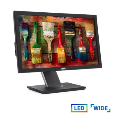 Used Monitor P2011HT LED/Dell/20″/1600×900/Wide/Silver/Black/Grade B/D-SUB & DVI-D
