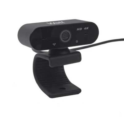 USB Webcam HD4Κ w/microphone 2160P Well 4K01BK-WL