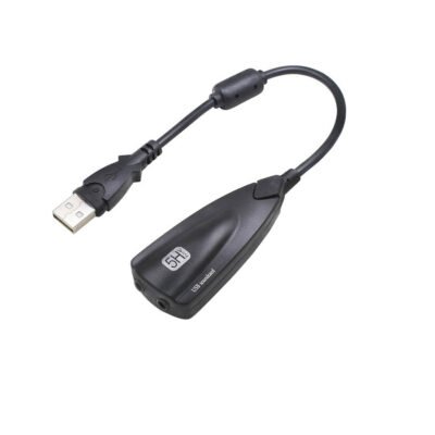 Εξωτερική κάρτα ήχου 7.1 USB  to Jack 3.5mm  (PC/MAC/Linux) 5Hv2