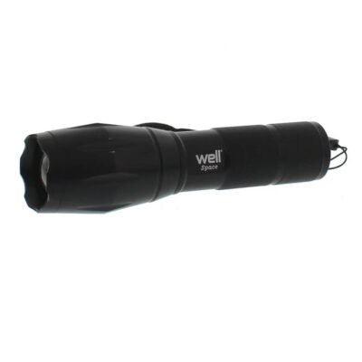 Well Επαναφορτιζόμενος Φακός LED 10W 600LM μαύρος Space TORCH-SPACE-WL