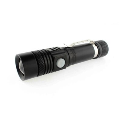 Well Επαναφορτιζόμενος Φακός LED 5W 350LM μαύρος Focus TORCH-APEX-WL