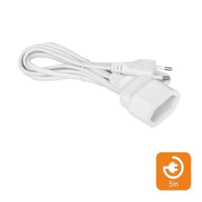 Προέκταση Πρίζας 5M Φις 2×0.75mm COM