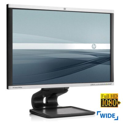 Used Monitor LA2405wg TFT/HP/24″FHD/1920×1200/Wide/Silver/Black/DP & D-SUB & DVI-D & USB HUB