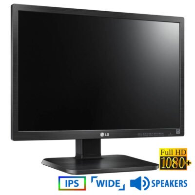 Used Monitor 24EB23PY IPS LED/LG/24″FHD/1920×1200/Wide/Black/w/Speakers/D-SUB & DVI-D & DP