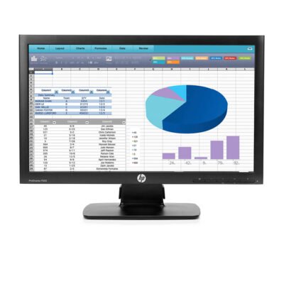 Used Monitor ProDisplay P201 LED/HP/20”/1600×900/Wide/Black/D-SUB & DVI-D