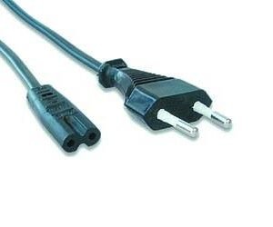 CABLEXPERT ΚΑΛΩΔΙΟ ΤΡΟΦΟΔΟΣΙΑΣ EU 2 PIN PLUG 2m