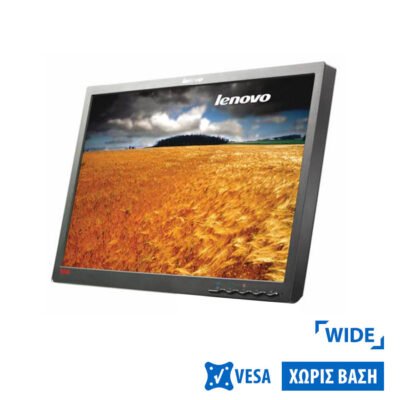Used Monitor L2240p TFT/Lenovo/22″/1680×1050/Wide/Black/No Stand/D-SUB & DVI-D
