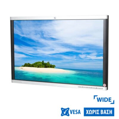 Used Monitor LA2205wg TFT/HP/22″/1680×1050/Wide/No Stand/Silver/Black/D-SUB & DVI-D & USB Hub