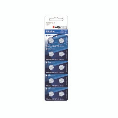 AGFA 1.5V AG13 LR44 10τεμ Αλκαλική Μπαταρία