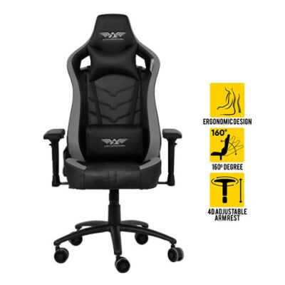 ARMAGGEDDON GAMING CHAIR NEBUKA III MIDNIGHT GREY