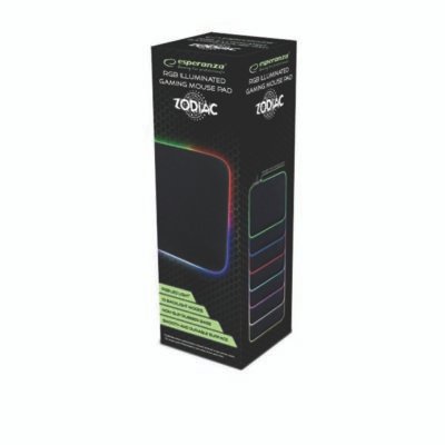 Mouse Pad GAMING 350x250x8mm Zodiac RGB Illuminated EGP105