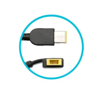 Used Original Lenovo Power Adapter 2-pin C7 65W 20V/3.25A Square TIP (χωρίς καλώδιο τροφοδοσίας)