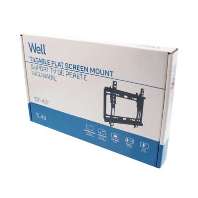 Βάση TV Well 13″- 43″ Ρυθμιζόμενη TVS-LCD-TL43-WL