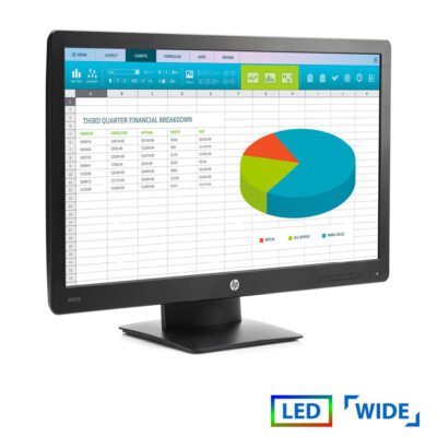 Used Monitor ProDisplay P203 LED/HP/20"/1600×900/Wide/Black/Grade B/D-SUB & DP