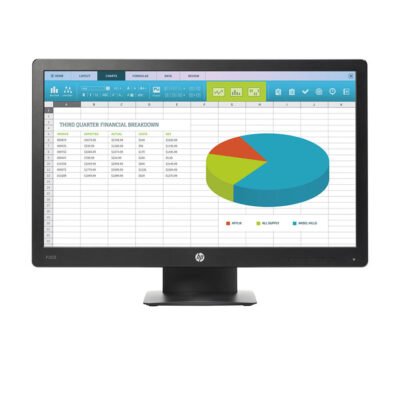 Used Monitor ProDisplay P203 LED/HP/20"/1600×900/Wide/Black/Grade B/D-SUB & DP