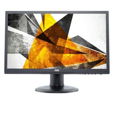 Used (A-) Monitor P2460Pxq PLS LED/AOC/24″FHD/1920×1200/Wide/Black/w/Speakers/Grade A-/D-SUB & DVI-D