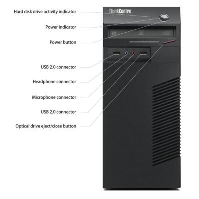 Lenovo M73 Tower i3-4130/4GB DDR3/320GB/DVD/8P Grade A+ Refurbished PC