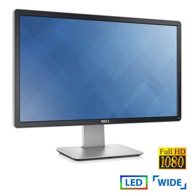 Used (A-) Monitor P2314H LED/Dell/23″FHD/1920×1080/Wide/Silver/Black/Grade A-/D-SUB & DVI-D & DP & U
