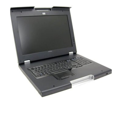 Used Rackmount 1U Monitor w/Keyboard TFT7600RKM TFT/HP/17”/1440×900/Silver/D-SUB & 2xPS/2 & USB & No