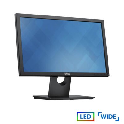 Used (A-) Monitor E1916Hxx LED/Dell/19”/1366×768/Wide/Black/Grade A-/D-SUB & DP