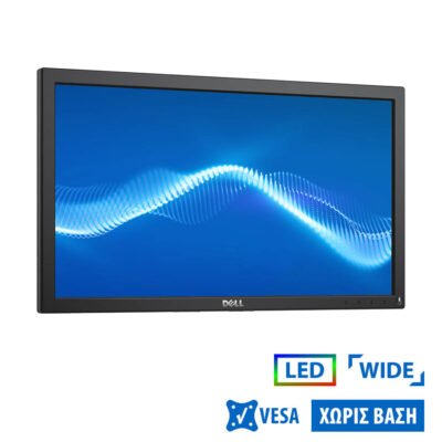 Used Monitor E2016H LED/Dell/20”/1600×900/Wide/No Stand/Black/D-SUB & DP