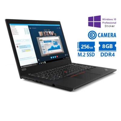 Lenovo ThinkPad L490 i3-8145U/14″/8GB DDR4/256GB M.2 SSD/No ODD/Camera/10P Grade A Refurbished Lapto