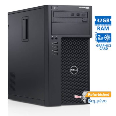 Dell Precision T1700 Tower i7-4790/32GB DDR3/1TB/Nvidia 2GB/DVD/8P Grade A+ Workstation Refurbished