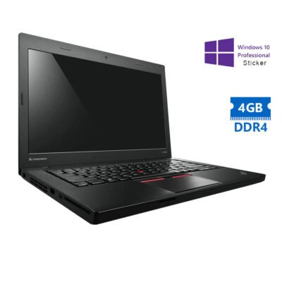 Lenovo (A-) ThinkPad L470 Celeron 3955U/14″/4GB DDR4/500GB/No ODD/10P Grade A- Refurbished Laptop